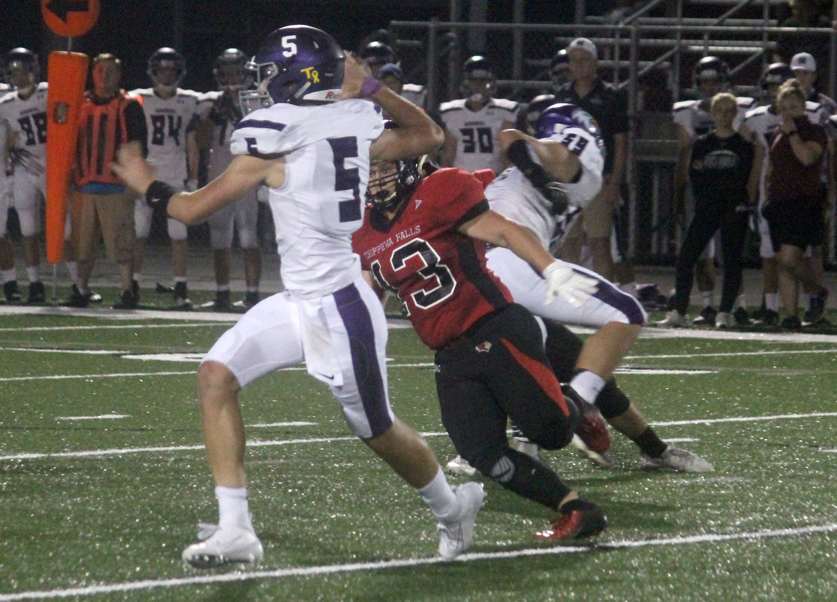 Eau Claire Memorial at Chi-Hi football 9-20-19